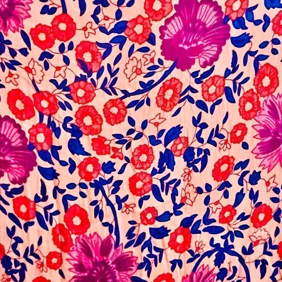 Boho Floral Wrap Flitter Sleeve Maxi Drezz - Picture 5 of 10